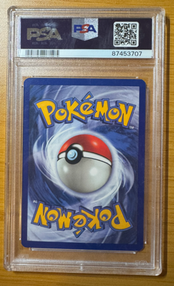 1999 Pokemon Fossil #62 Mysterious Fossil Trainer 1st Edition PSA 9 - Image 2