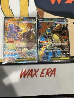 Pokemon Mega Kangaskhan ex 182/132 ME01 Mega Evolution SIR And 164/132 - Image 1