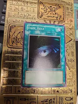Dark Hole - LOB-052 - Super Rare - LP - Yugioh - Image 1