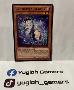 YUGIOH GHOSTRICK YUKI-ONNA SHSP COMMON PLAYED - Image 1