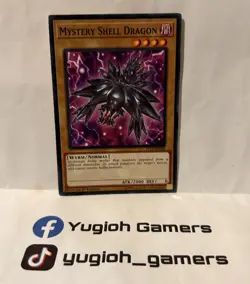 YUGIOH MYSTERY SHELL DRAGON YS17 1st EDITION COMMON PLAYED - Image 1