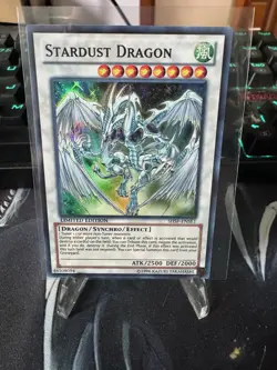 Yugioh - Stardust Dragon SHSP-ENSE1 Limited Super Rare MP - Image 1