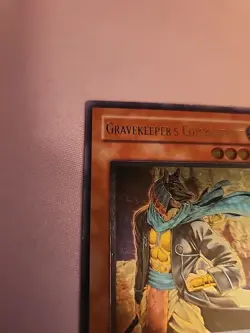 Gravekeeper's Commandant FOTB-EN015 1st Edition Ultimate Rare Played YuGiOh - Image 3