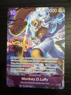 Monkey.D.Luffy (119) (English Version 2nd Anniversary Set) OP05-119 One Piece... - Image 1