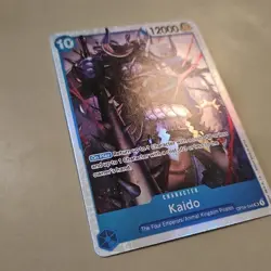 One Piece Card Game Kaido OP04-044 SR Kingdoms Of Intrigue NM FOIL TCG CCG - Image 2