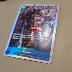 One Piece Card Game Kaido OP04-044 SR Kingdoms Of Intrigue NM FOIL TCG CCG - Image 3