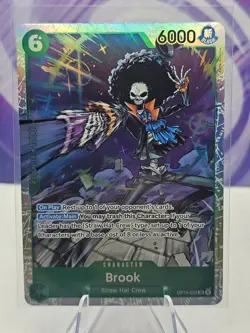 Brook OP15-032 SR Adventure On Kami's Island One Piece TCG OP15 English NM - Image 1