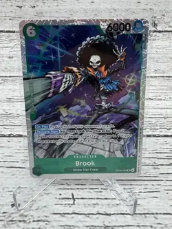 Brook OP15-032 SR Foil Adventure on Kami’s Island One Piece TCG - Image 1