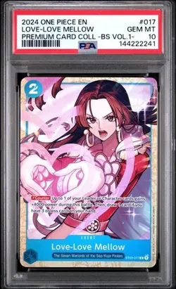 LOVE-LOVE MELLOW PSA 10 ST03-017 Premium Card Collection Vol.1 - One Piece - Image 1