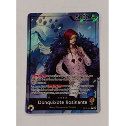 One Piece Donquixote Rosinante Leader Alt Art Foil OP12-061 Legacy - Image 1