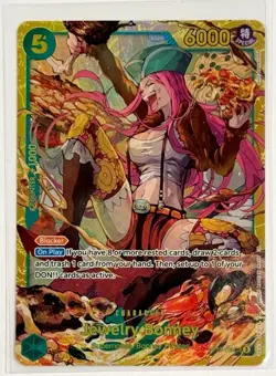 2025 One Piece Jewelry Bonney OP12-118 SEC Legacy of the Master English - Image 1