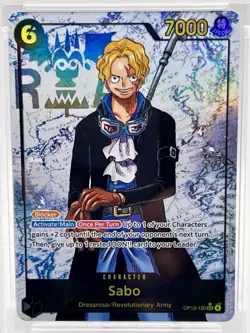 Sabo - PSA 10 -2025 One Piece OP13-120 Carrying On His Will SEC Alt Art ENGLISH - Image 2