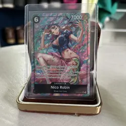 Nico Robin (Alt Art) OP12-087 SR Legacy of the Master ONE PIECE TCG English - Image 1