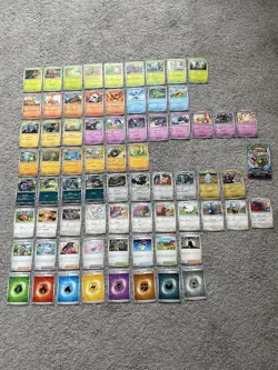 Pokemon Journey Together Part Set X 71 Cards - Image 1