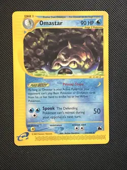 Omastar 23/144 Skyridge Rare NM- Pokemon Card - Image 1