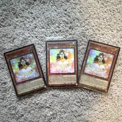 Konami Yu-Gi-Oh! Maiden in Love Effect Regular/Foil Lot of 3 English Cards - Image 1