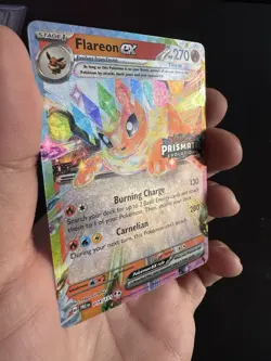 Flareon ex 014/131 Prismatic Evolutions Pokemon Card NM - Image 4