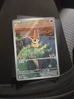 Victini 208 Pokemon TCG SV Promo Card Illustration Collection, English - Image 1