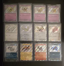 Pokemon Paldean Fates Card Lot of 12 Shiny Rare Baby Shiny Vault, NM Condition - Image 1