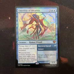 Emeritus Of Ideation Promo Pack Foil Strixhaven Mythic Rare MTG Magic - Image 1