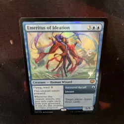 Emeritus Of Ideation Promo Pack Foil Strixhaven Mythic Rare MTG Magic - Image 4