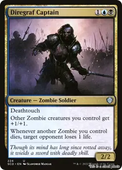 Diregraf Captain MTG Starter Commander Decks Uncommon NM Pck Fresh - Image 1
