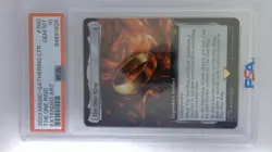 MAGIC: THE GATHERING ☆ LORD OF RINGS ☆THE ONE RING GEM PSA 10 - Image 1