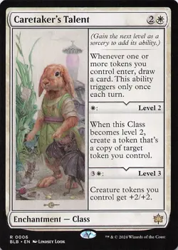 Caretaker's Talent Bloomburrow Regular - Image 1