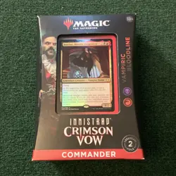INNISTRAD CRIMSON VOW VAMPIRIC BLOODLINE COMMANDER DECK. NEW & SEALED MTG - Image 1