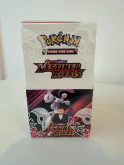 Pokemon TCG Destined Rivals Half Booster Box, 18 Packs Fully Sealed - Image 1