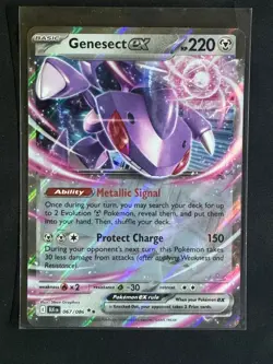 Genesect ex Holo Double Rare SV: Black Bolt 067/086 NM - Image 1