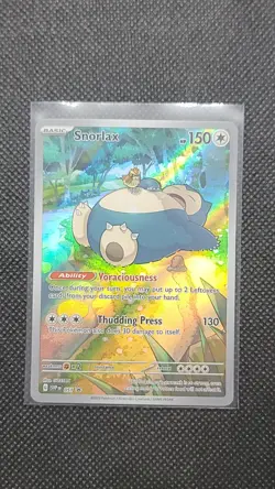 Pokemon TCG Snorlax 051 Scarlet & Violet Promo Holo Basic 150 HP English - Image 1