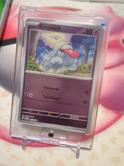 Greavard 065/132 Me01: Mega Evolution Reverse Holo Free Shipping NM Pokemon TCG - Image 3