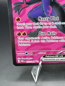 Salazzle EX 101/88 Perfect Order Full Art Holo Pokemon Card - Image 5
