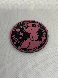 Mew Coin - Jumbo Pink Metallic - Ultra Premium Collection- Official Pokemon TCG - Image 1