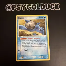 Pokemon Trading Card TCG Lapras 8/92 - EX Legend Maker 2006 A10 - Image 1