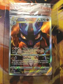 Pokemon Tcg Lucario VSTAR Sword & Shield Promo🔥🔥 Still Sealed Near Mint🔥🔥 - Image 1