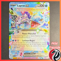 Lapras EX 032/142 SCR 🟢NM 🇩🇪Deutsch Pokemon Stellarkrone - Image 1