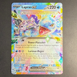 Lapras EX 032/142 SCR 🟢NM 🇩🇪Deutsch Pokemon Stellarkrone - Image 2