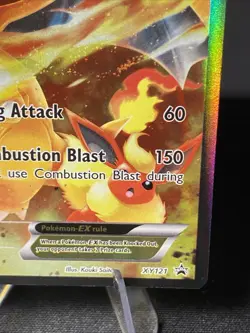 Pokemon TCG Charizard EX XY121 XY Red & Blue Collection Black Star Promo Holo - Image 3