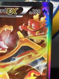 Pokemon TCG Charizard EX XY121 XY Red & Blue Collection Black Star Promo Holo - Image 4