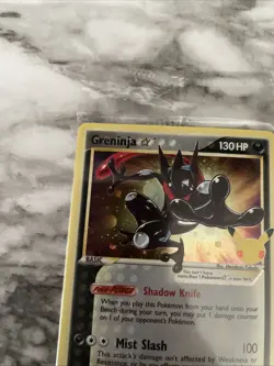 SEALED Pokemon Greninja Gold Star Holo Promo Black Star SWSH144 Celebrations - Image 3
