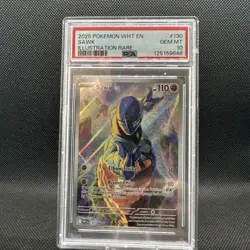 Pokemon 2025 Sawk 130/086 Full Art Illustration Rare White Flare GEM MINT PSA 10 - Image 4