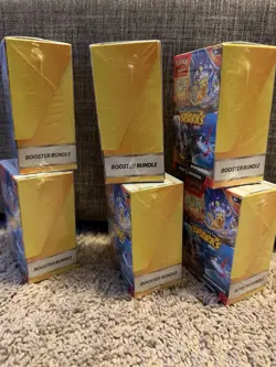 Pokemon TGC Scarlet & Violet Surging Sparks Booster Bundle Lot of 6 - Image 2