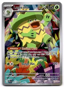 Ludicolo 095/094 Illustration Rare Phantasmal Flames Pokemon Near Mint - Image 1