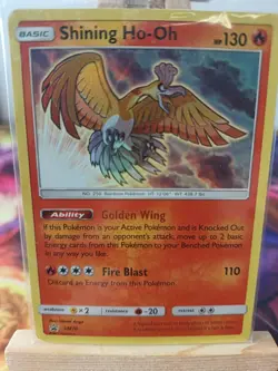 Schimmerndes Ho-Oh Shining SM70 Black Star Promo Englisch OVP Neu Pokemon - Image 1