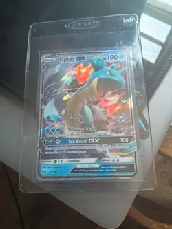 Lapras GX 35/149 SM Base Set Holo Pokemon TCG - NM/LP - Image 1