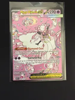 Mega Diancie ex 282/217 SIR Ascended Heroes Evolution NM English Pokemon TCG - Image 1