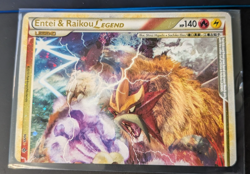 Entei and Raikou Legend 90/95 (Top) HeartGold & SoulSilver Unleashed Pokemon TCG - Image 1