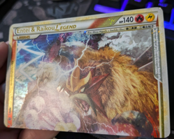 Entei and Raikou Legend 90/95 (Top) HeartGold & SoulSilver Unleashed Pokemon TCG - Image 4